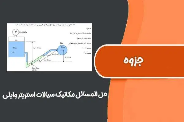 دانلود pdf کتاب حل المسائل مکانیک سیالات استریتر وایلی