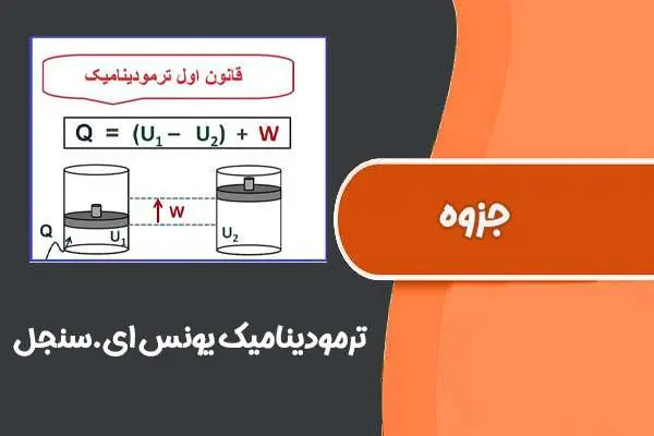 دانلود pdf کتاب ‌ترمودینامیک یونس ای.سنجل