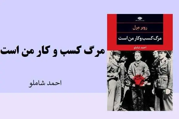 دانلود pdf کتاب مرگ کسب و کار من است اثری از روبرمرل
