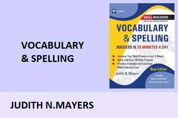 دانلود pdf کتاب vocabulary & spelling by judith n. mayers