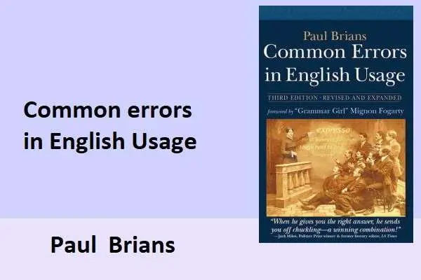 دانلود pdf کتاب common errors in english usage book by paul brians