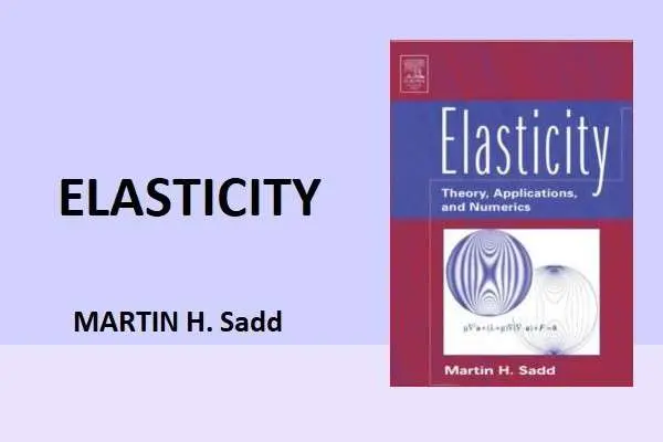 دانلود pdf کتاب Elasticity martin h.Sadd