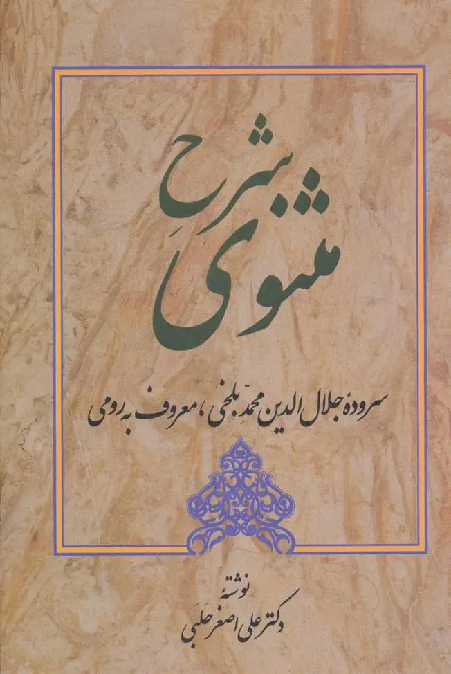 دانلود pdf کتاب شرح مثنوی - دفتر اول علی اصغر حلبی