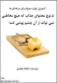 دانلود pdf کتاب  آموزش تولید محتوا برای حرفه‌ای‌ها  ناتاشا جعفری رایگان