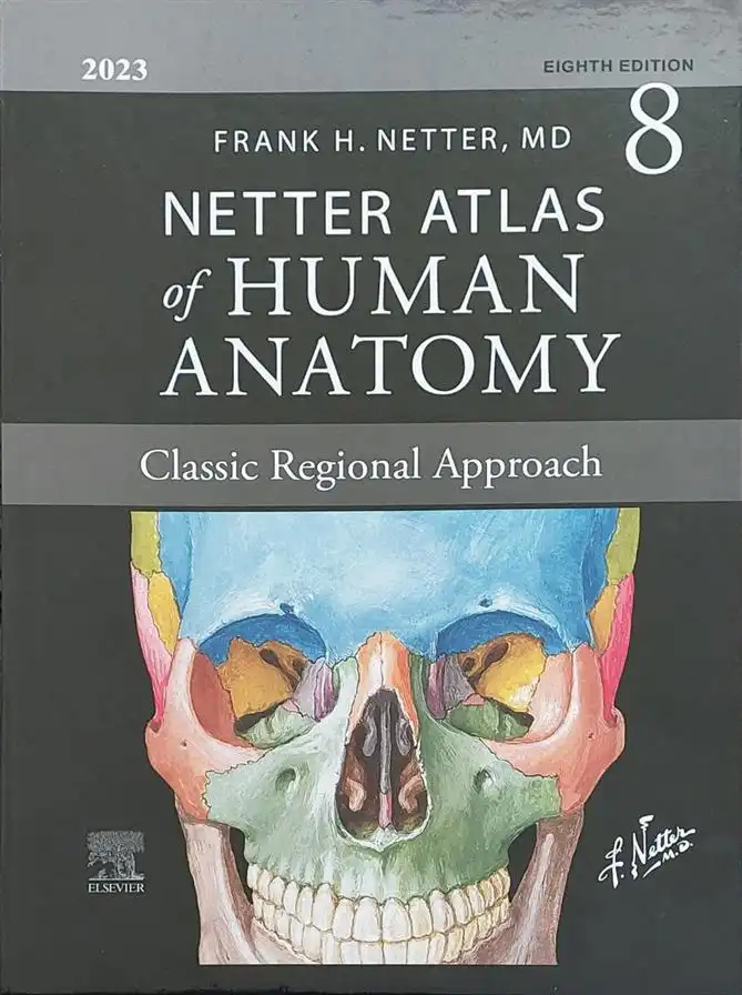 دانلود pdf کتاب Netter Atlas of Human Anatomy فرانک هنری نتر