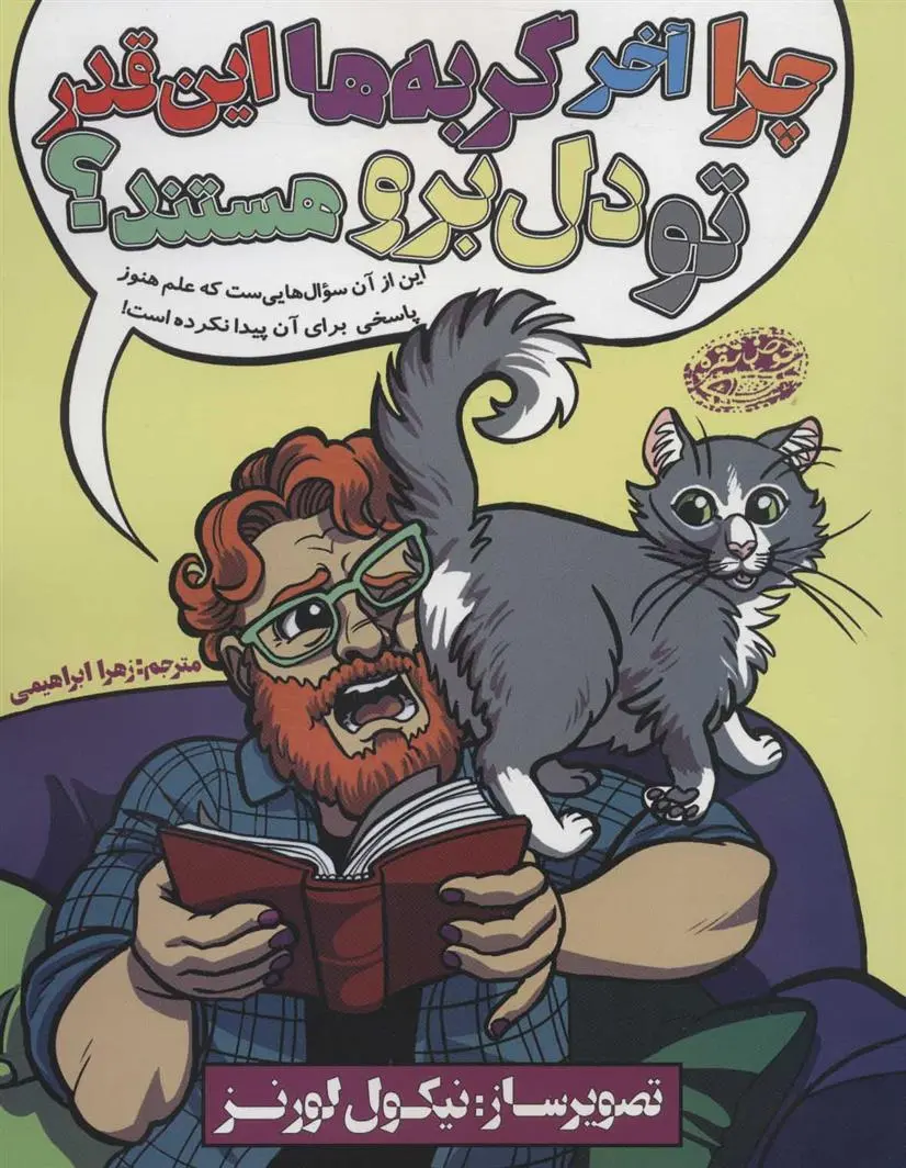 دانلود pdf کتاب چرا آخر گربه ها این قدر تو دل برو هستند؟ نیکول لورنز