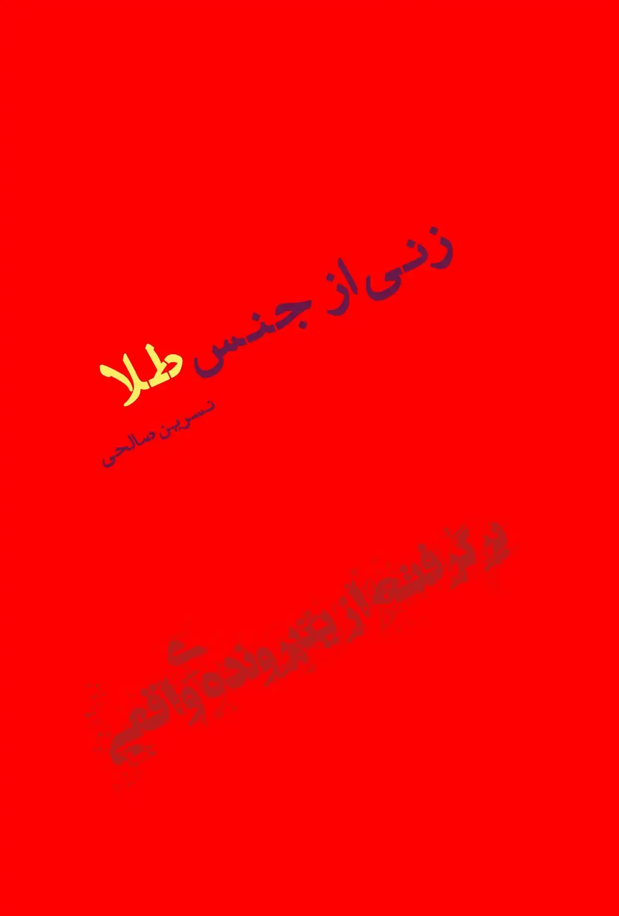 دانلود pdf کتاب زنی از جنس طلا نسرین صالحی