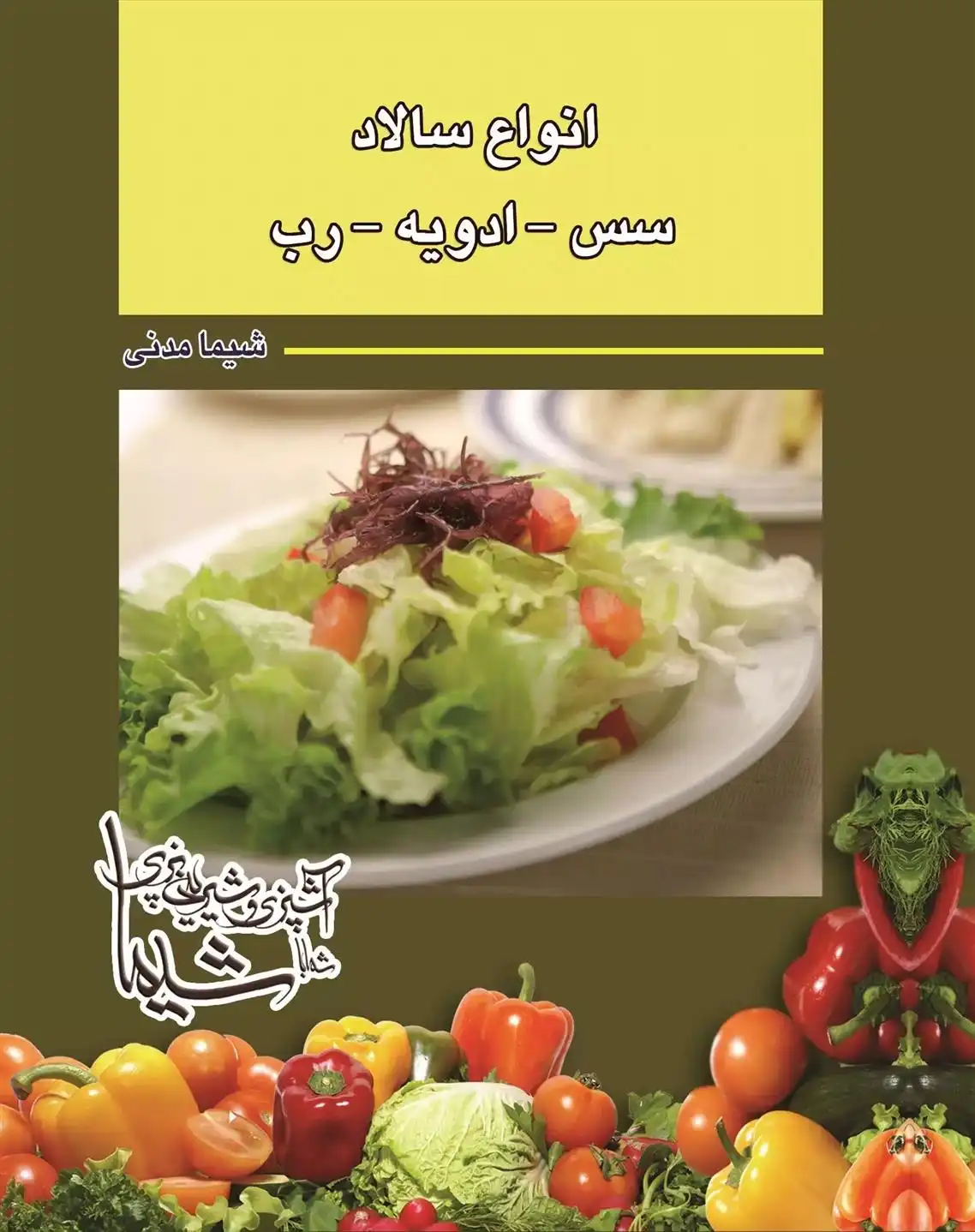 دانلود pdf کتاب انواع سالاد سس ادویه رب شیما مدنی