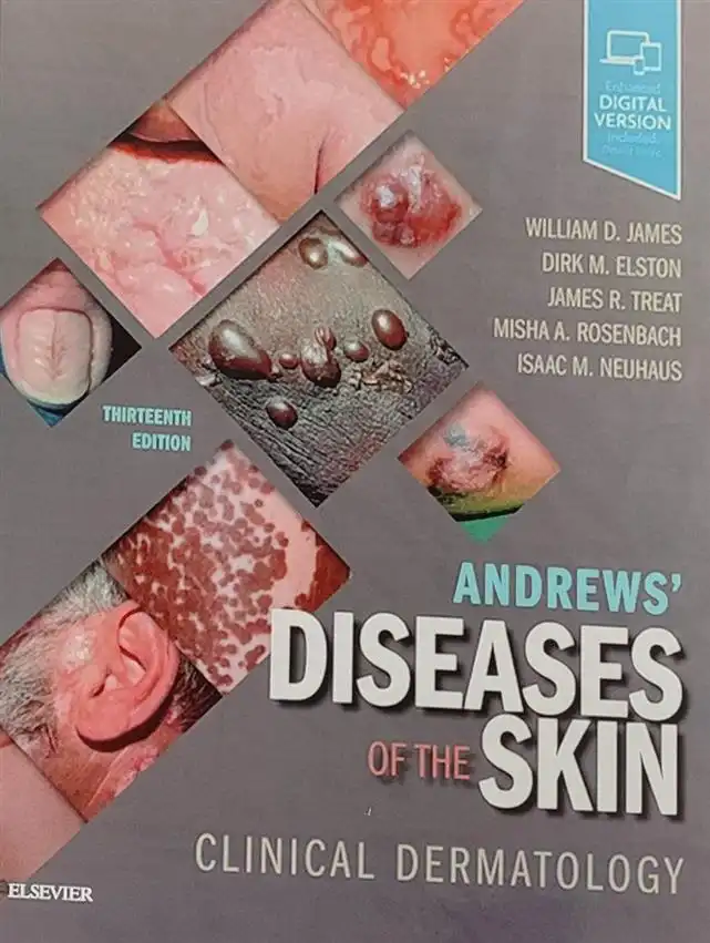دانلود pdf کتاب Andrews' Diseases of the Skin: Clinical Dermatology ویلیام دی جیمز