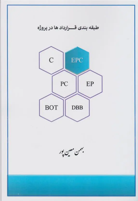 دانلود pdf کتاب طبقه بندی انواع قرارداد ها در پروژه ها بهمن معین پور