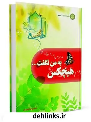 دانلود pdf کتاب هیچکس به من نگفت… حسن محمودی