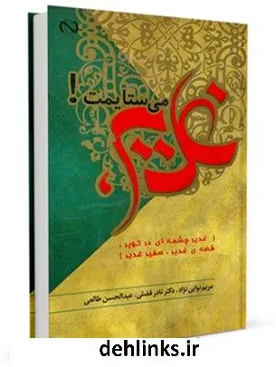 دانلود pdf کتاب غدیر چشمه ای در کویر مریم نوابی نژاد