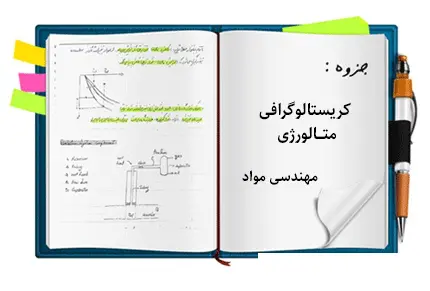 دانلود pdf جزوه کریستالوگرافی متالورژی - مهندسی مواد