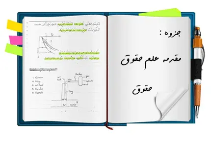 دانلود pdf جزوه مقدمه علم حقوق (بر مبنای علم حقوق دکتر کاتوزیان)