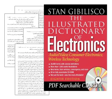 دانلود pdf کتاب فرهنگ لغات مصور الکترونیک - مهندسی برق
