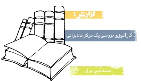 دانلود pdf گزارش کارآموزی بررسی یک مرکز مخابراتی - مهندسی برق